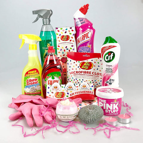 Luxury Mum Mrs Hinch Themed Hamper Gift Box Cleaning & Pampering