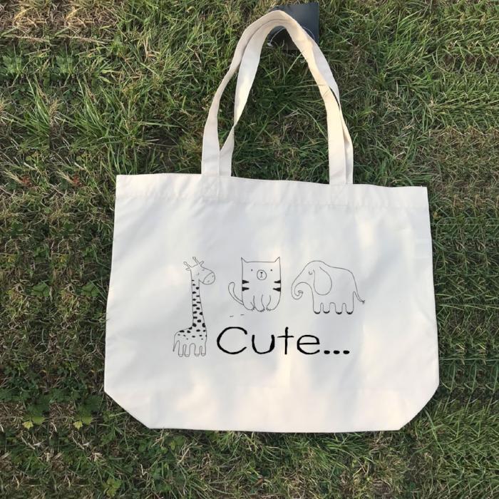 cat canvas bag