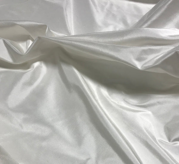 White - Silk Taffeta Fabric – Prism Fabrics & Crafts