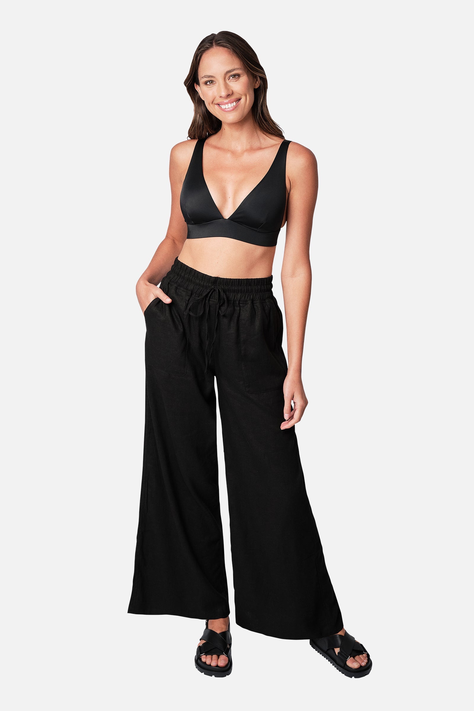 Bibi Wide Leg Beach Pant – CACTI & CAMO