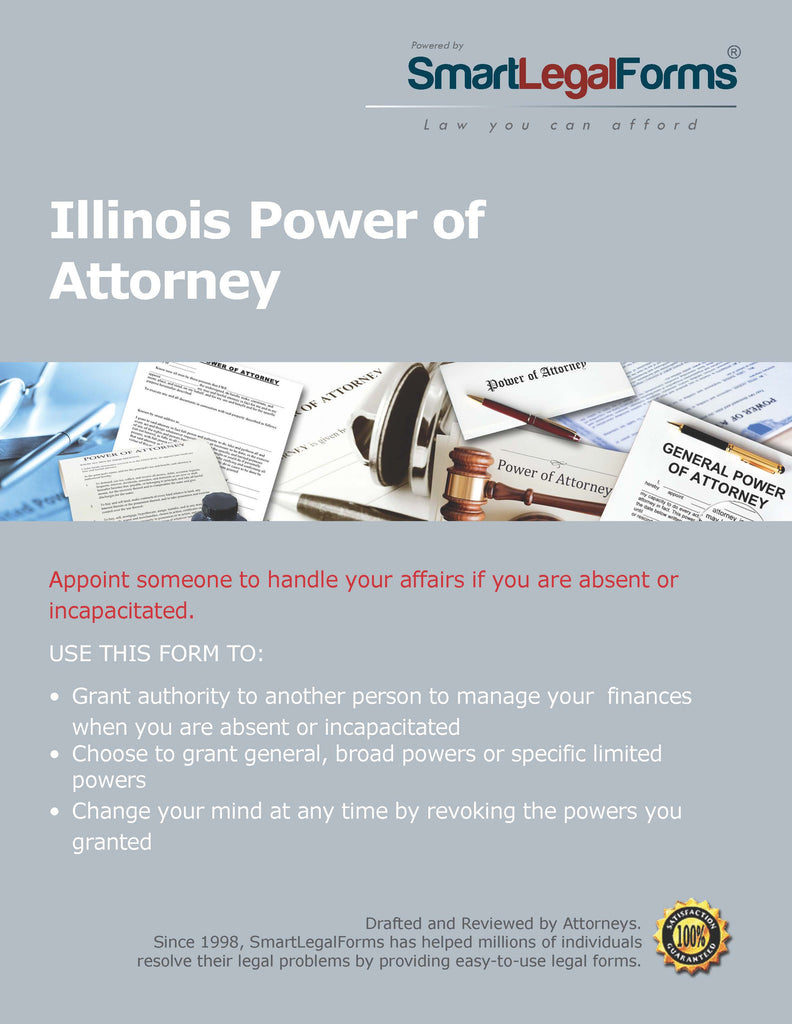 Power of Attorney for Property (Statutory Form)Illinois SmartLegalForms