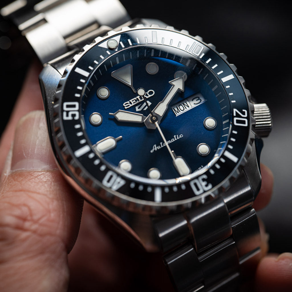 Bezel - SKX007 LX - Brushed Steel – dlwwatches