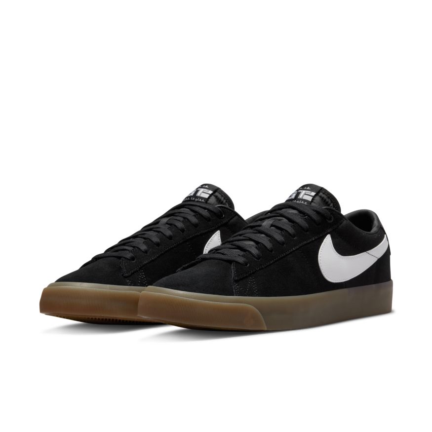 mediodía Plisado Señal Nike SB | Blazer Low GT Skate Shoe | (Black/Gum/White) – Legacy Skate Store