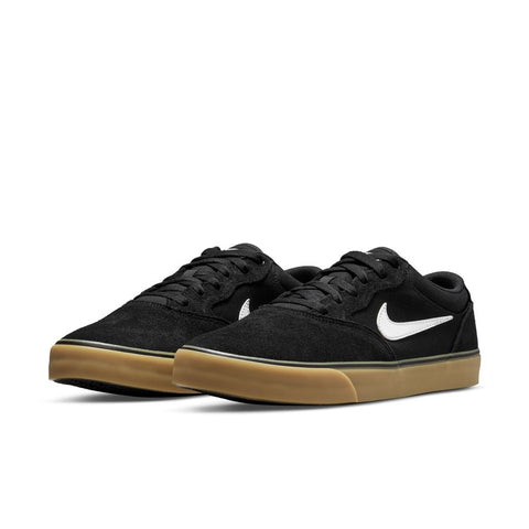 Nike SB | Chron 2 Skate Shoes | Black/White-Black-Gum Light Brown ...