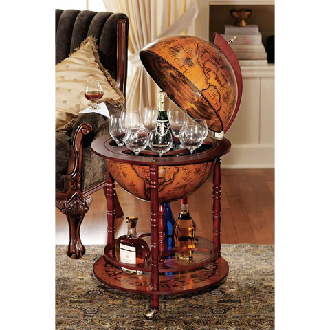 bar and bar cart