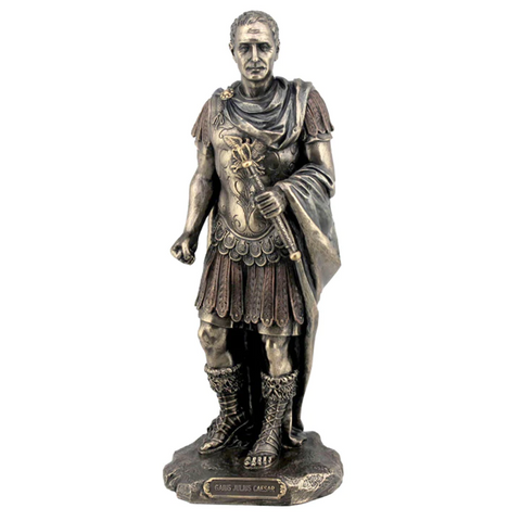 Gaius Julius Caesar - Famous People Sculpture - Cold Cast Bronze