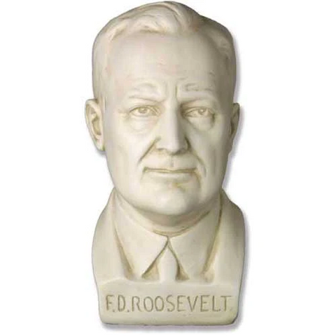 Franklin D.Roosevelt Bust - Famous Americans Busts