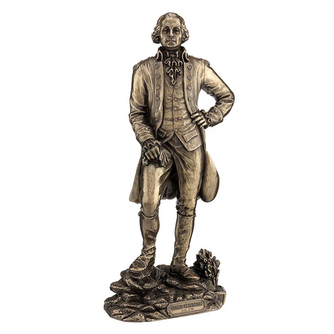 George Washington (Mbz) - Famous People Sculpture - Cold Cast Bronze