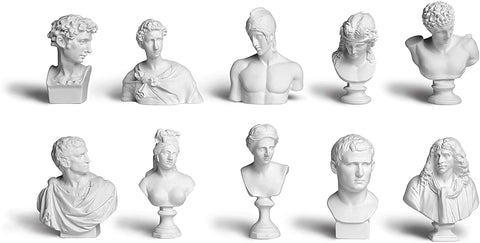 greek decor statues