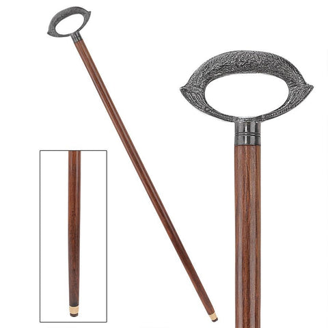 Empress Collection - Brass Capstick Walking Stick - Design Toscano