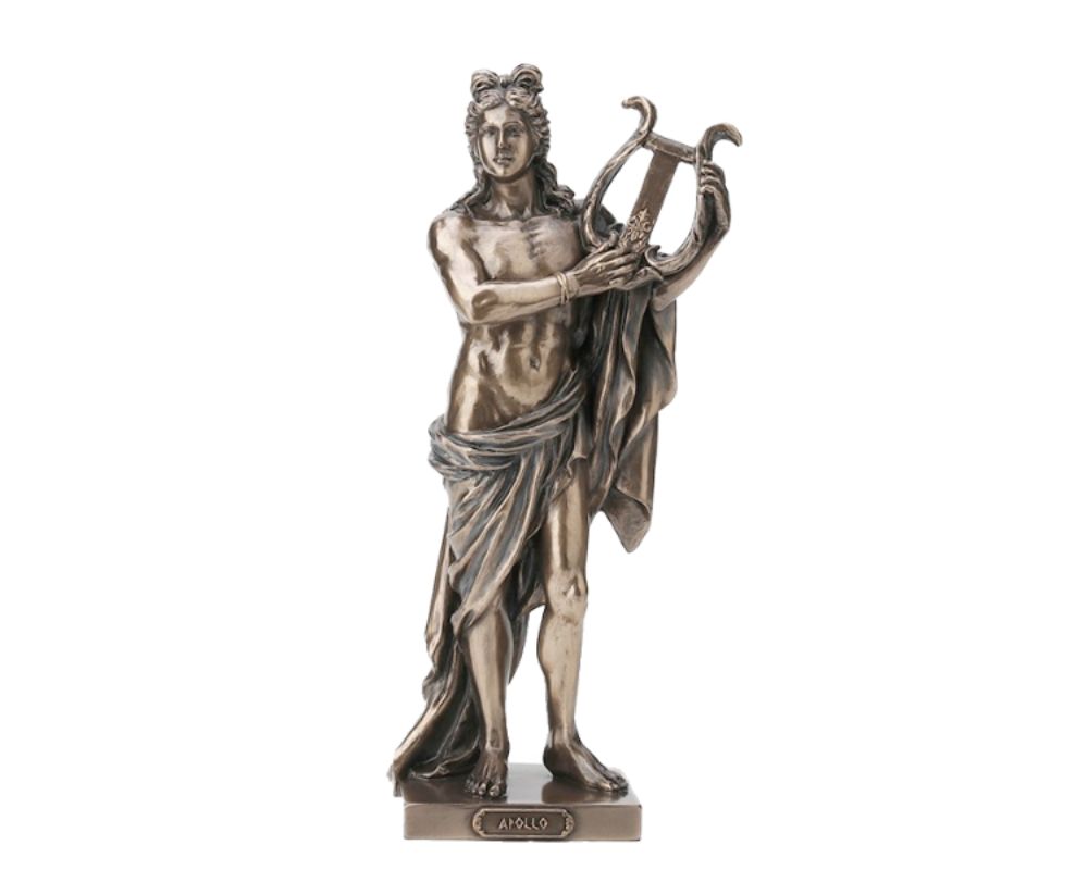 Greek God Apollo Playing Lyre Myth & Legend. | XoticBrands Home Decor