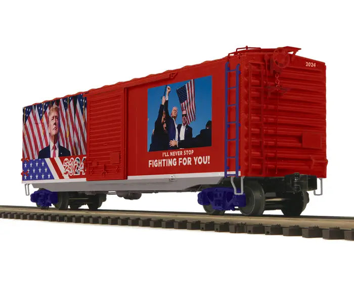 O 50’ Ps-1 Box Car w/Youngstown Door - Donald J. Trump