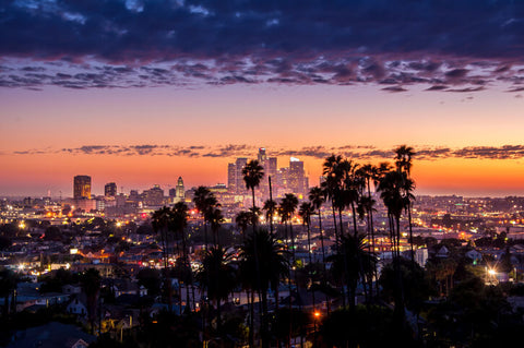 Downtown Los Angeles Skyline at Dusk