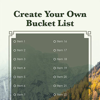 Create Your Own Bucket List