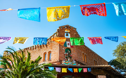 Historic Market Square - El Mercado - San Antonio, TX, Colorful Decorations