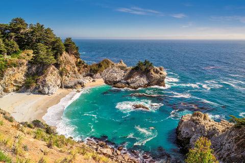 Julia Pfeiffer Burns State Park in Big Sur 