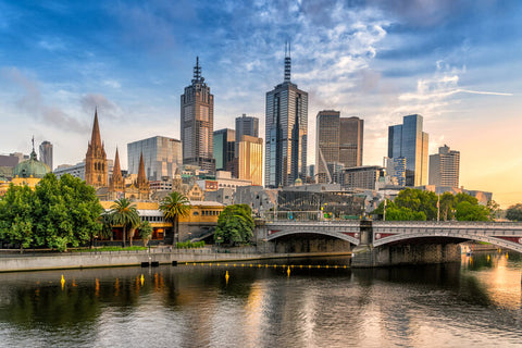 Melbourne, Austalia Skyline, home of Attica Michelin Star Restaurant