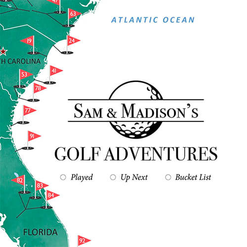 Golf Map Personalization