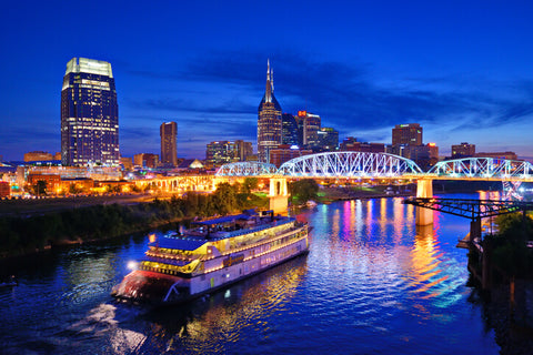 The General Jackson Showboat Cruise Along the Cumberland River, Nashville, TN