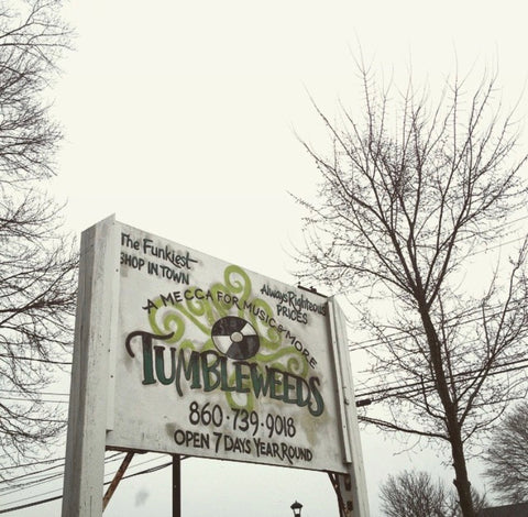 Tumbleweeds Store Sign