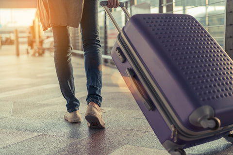 woman at airport