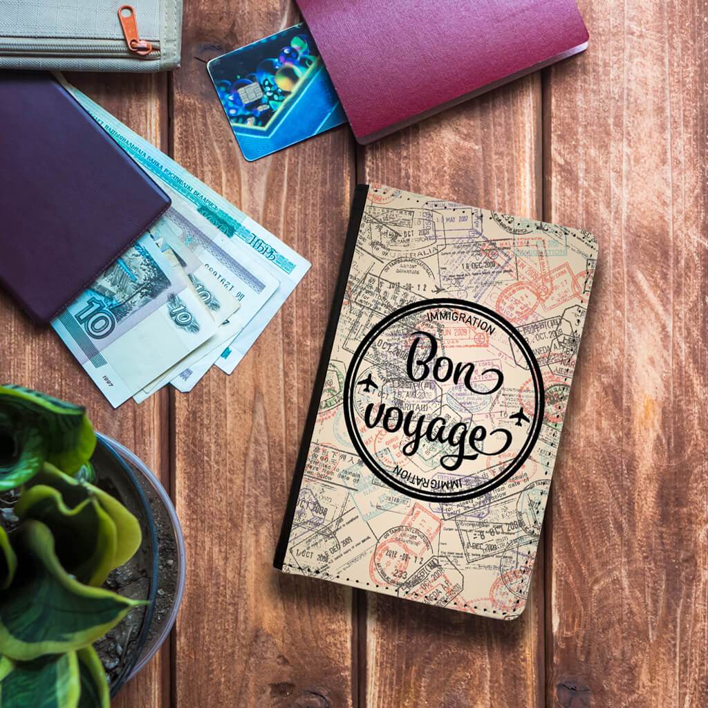 Insight Vacations Club Bon Voyage Zipped Travel Wallet and Notepad