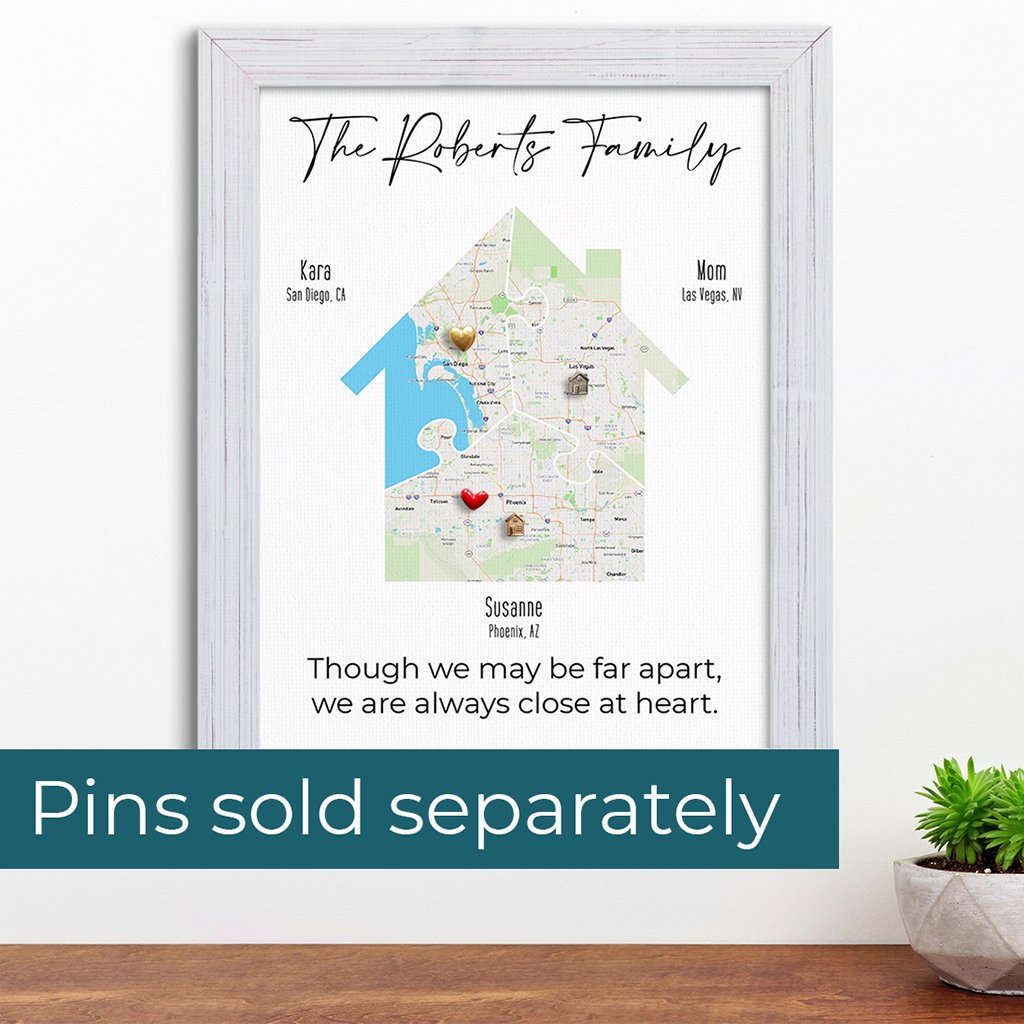 Pin Examples on Family Map House Art