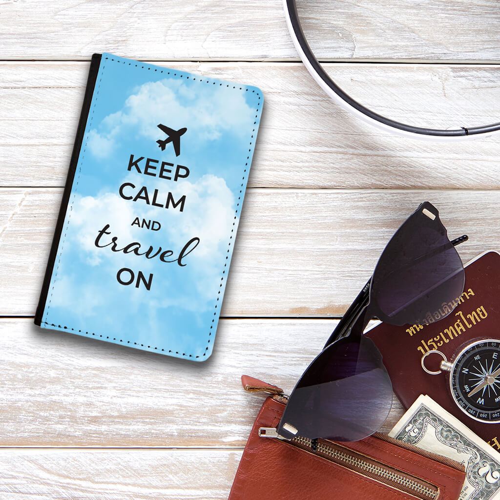 Bon Voyage Passport Cover and Wallet