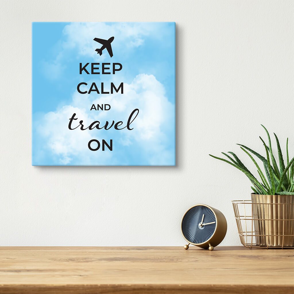 travel themed canvas art