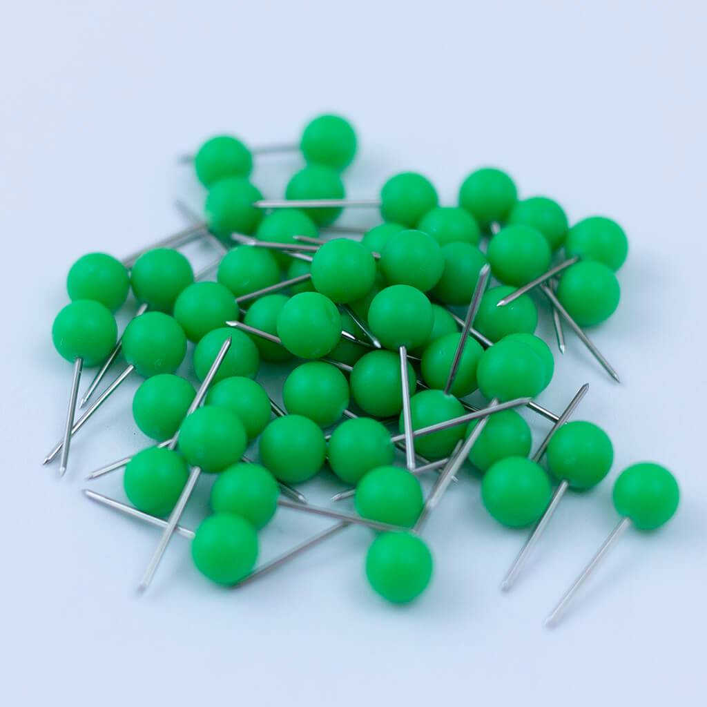 Corkboard pins - coloured pins