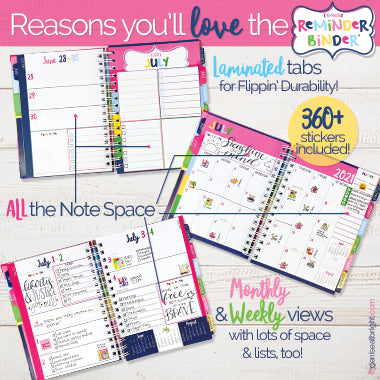 Reminder Binder® Features