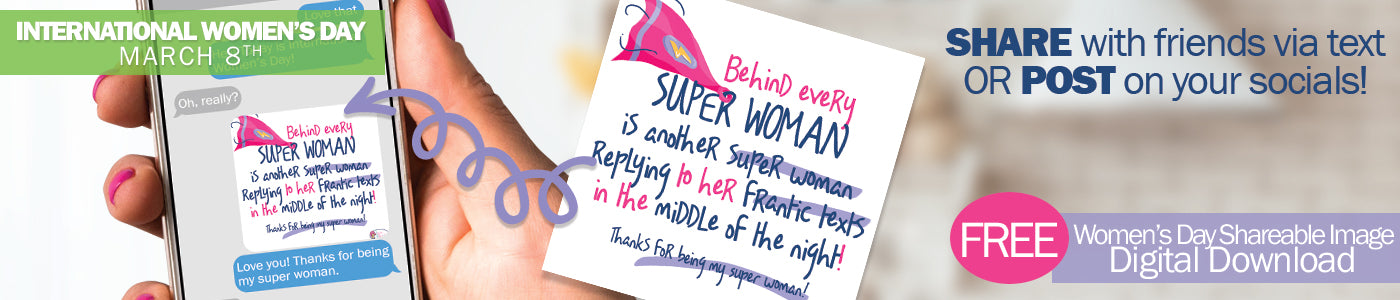 Make Her Day with a Free Shareable Image to Celebrate Women's Day
