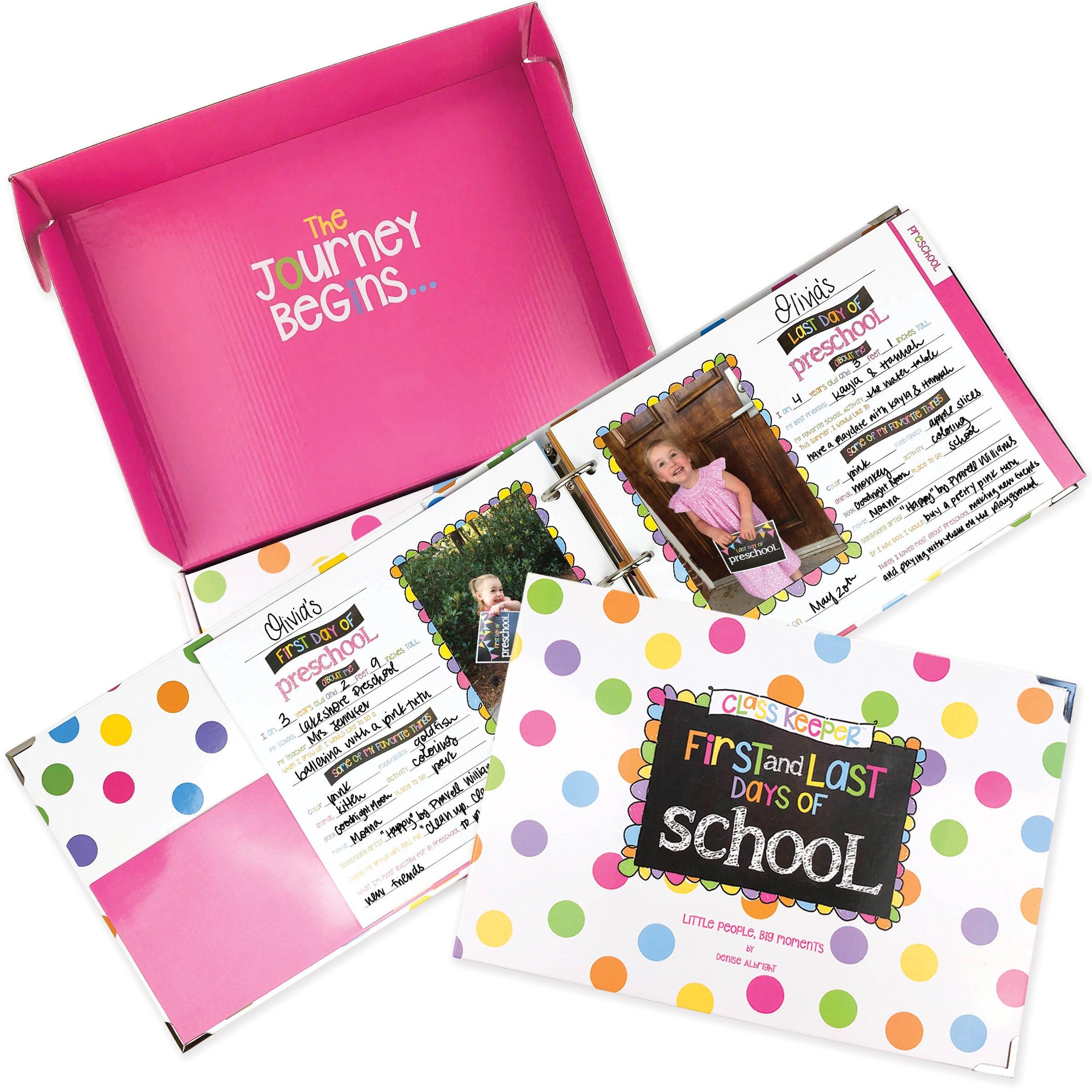 Class Keeper® Easiest School Days Memory Book | (2) Styles | Keepsake