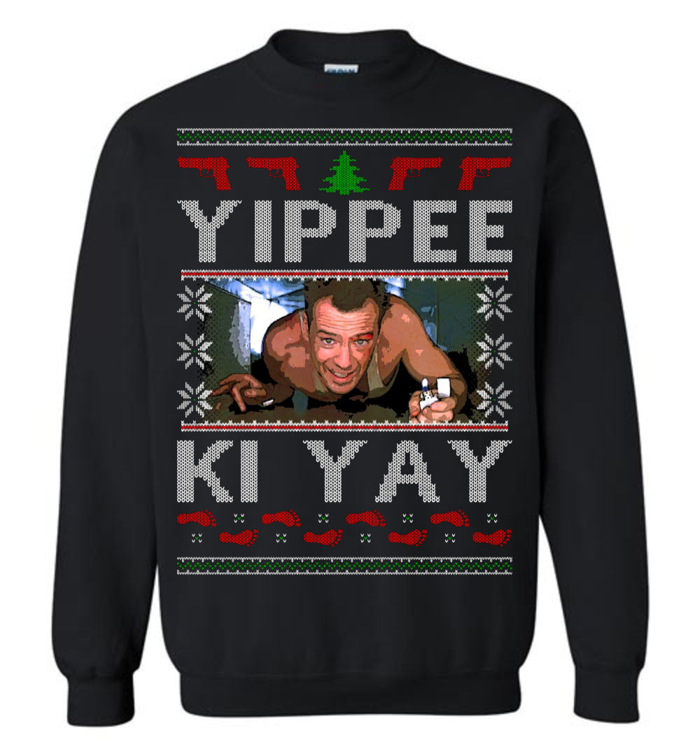 die hard christmas sweatshirt