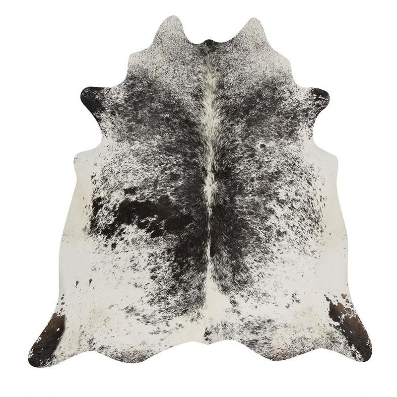 Premium Brazilian Cowhide Salt Pepper Black Rugs Of Beauty