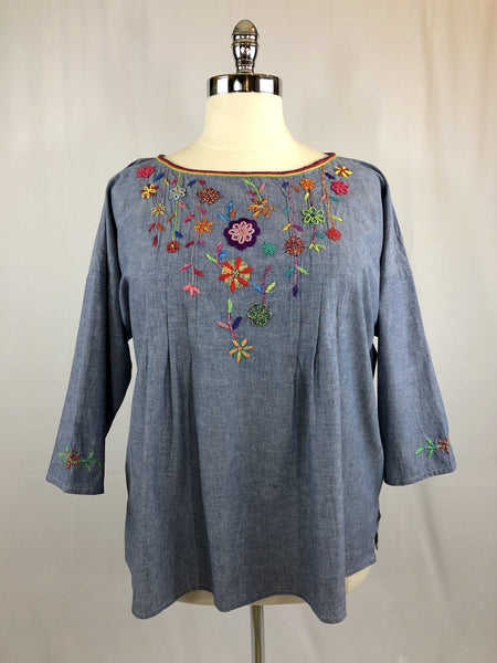 Embroidered Blouses – Abrazo Style Shop