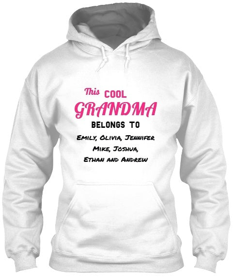 custom grandma sweatshirt