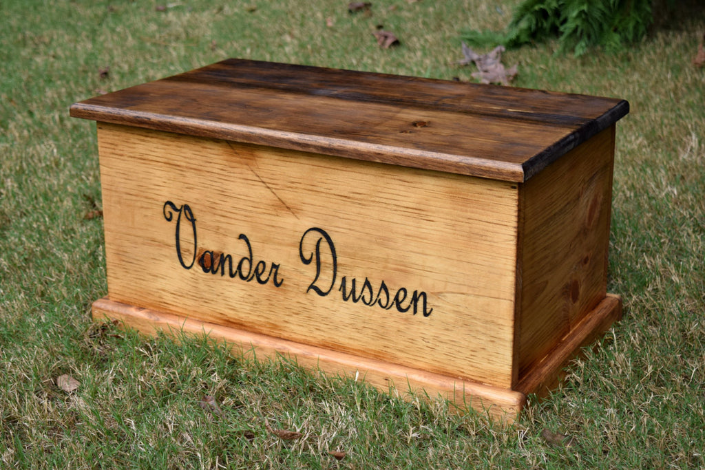 personalized wood toy box