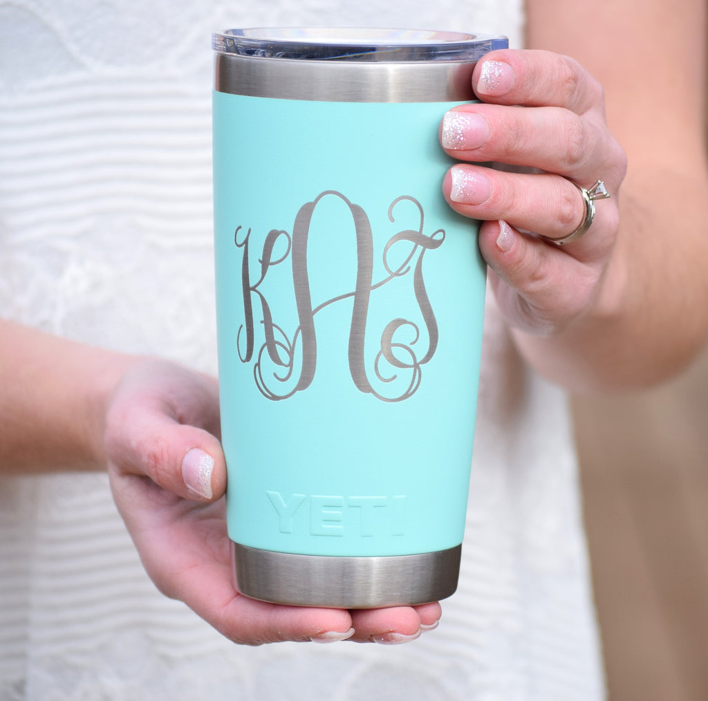 Personalized Authentic Yeti Rambler Tumbler Engraved Yeti Tumbler Country Barn Babe