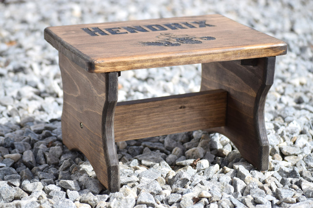 wooden stool for kids