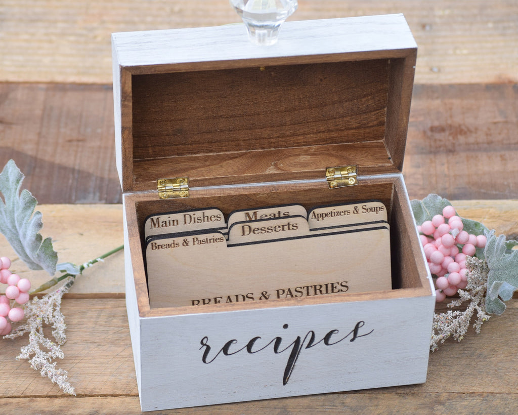 recipe box and cards rifle paper co