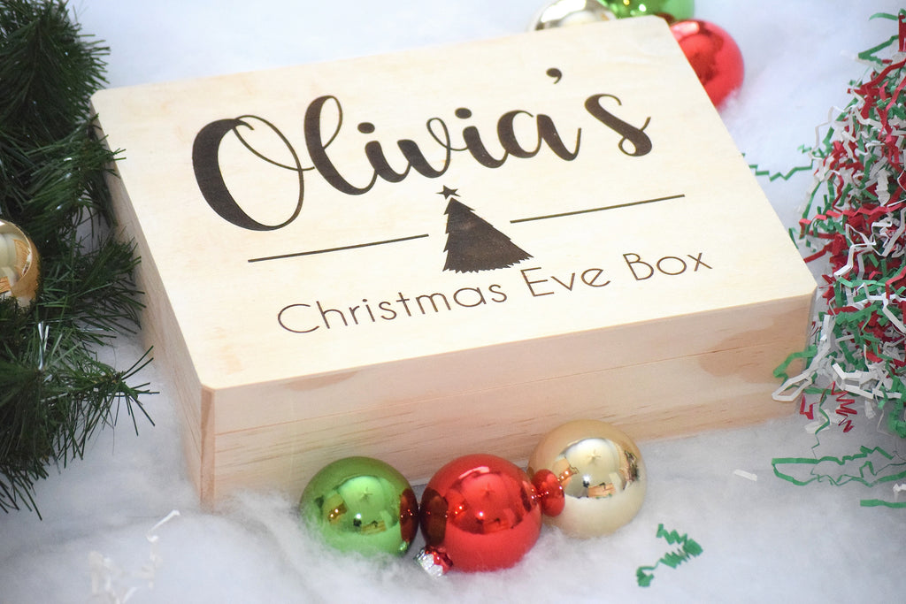 Personalized Christmas Eve Box Wooden Christmas Eve Box christmas gifts ...