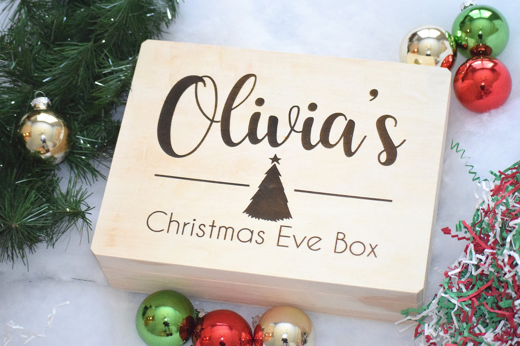 Personalized Christmas Eve Box Wooden Christmas Eve Box christmas gifts ...