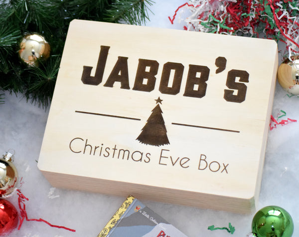 Personalized Christmas Eve Box Wooden Christmas Eve Box christmas gifts ...