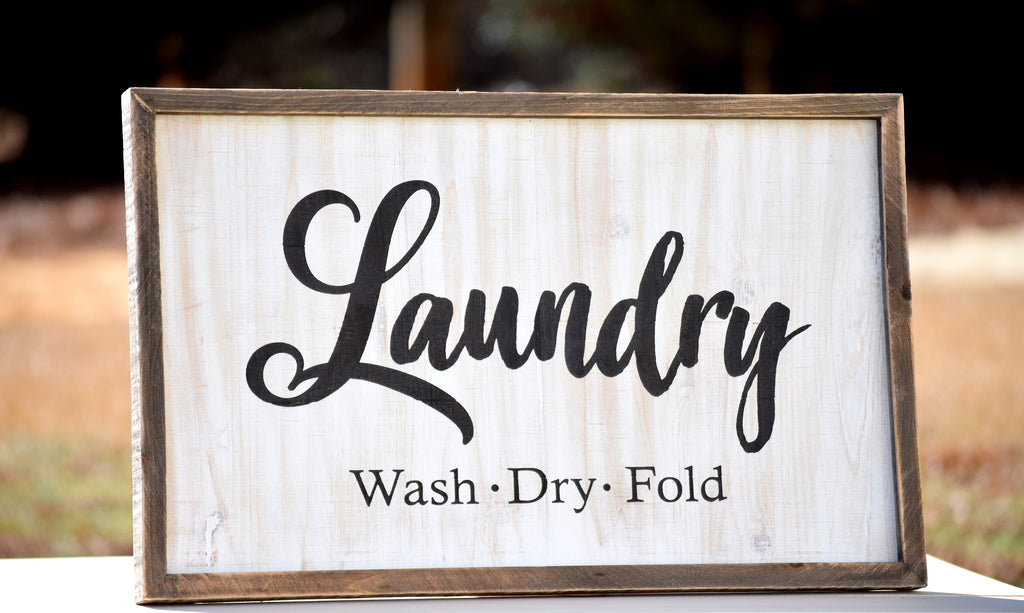 laundry signs