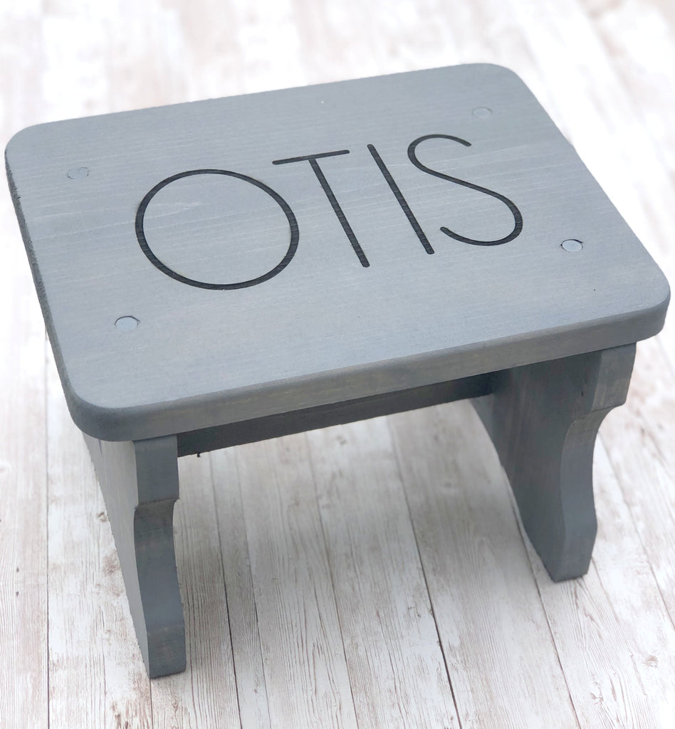 personalized stool for kids