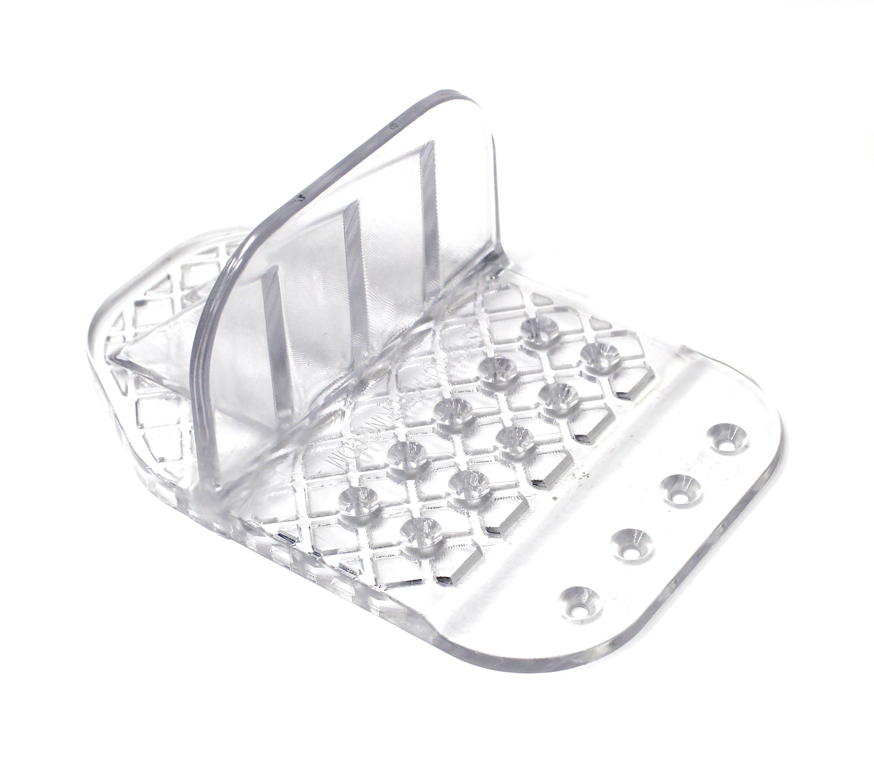 Clear Plastic Jumbo Glacier Snow & Ice Roof Guards Prevents Sliding Snow Ice Buildup