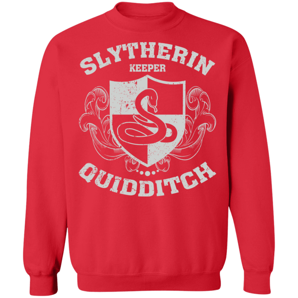 Slytherin Keeper Crewneck Pullover Sweatshirt - V1