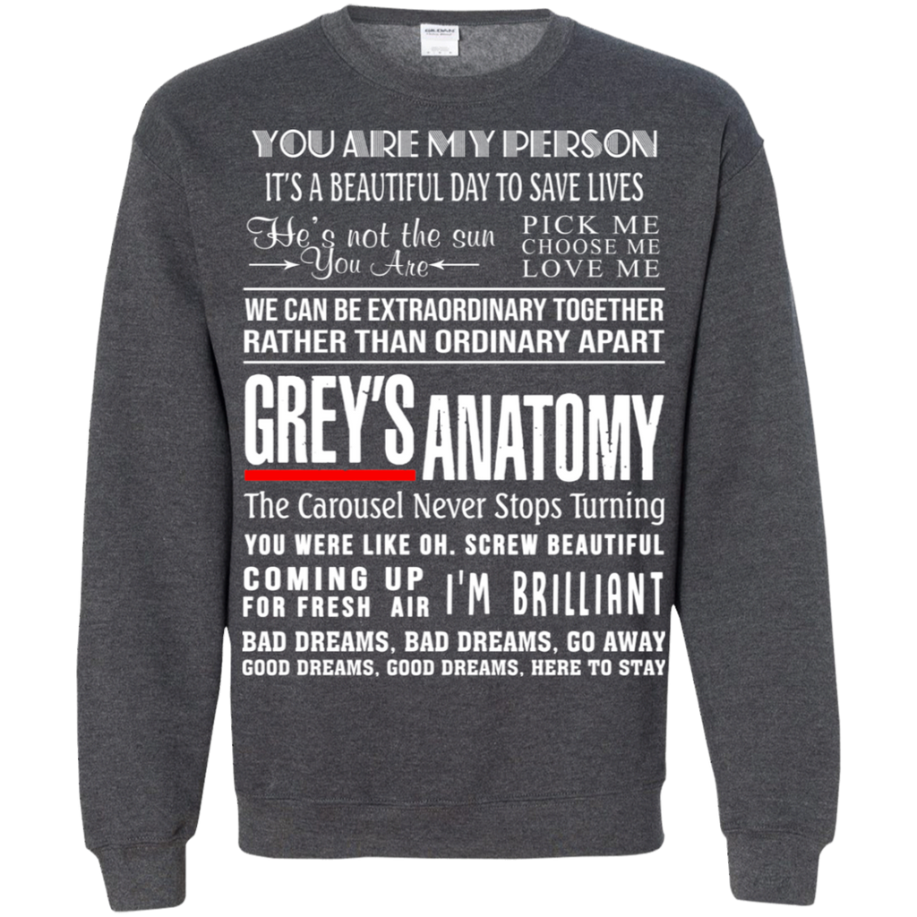 greys anatomy crewneck