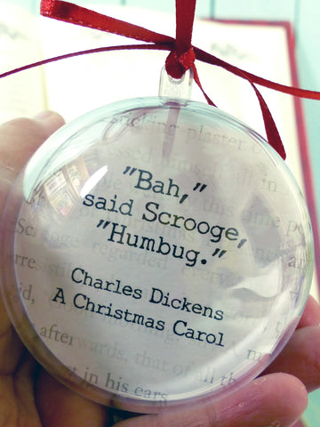 Bah humbug bauble